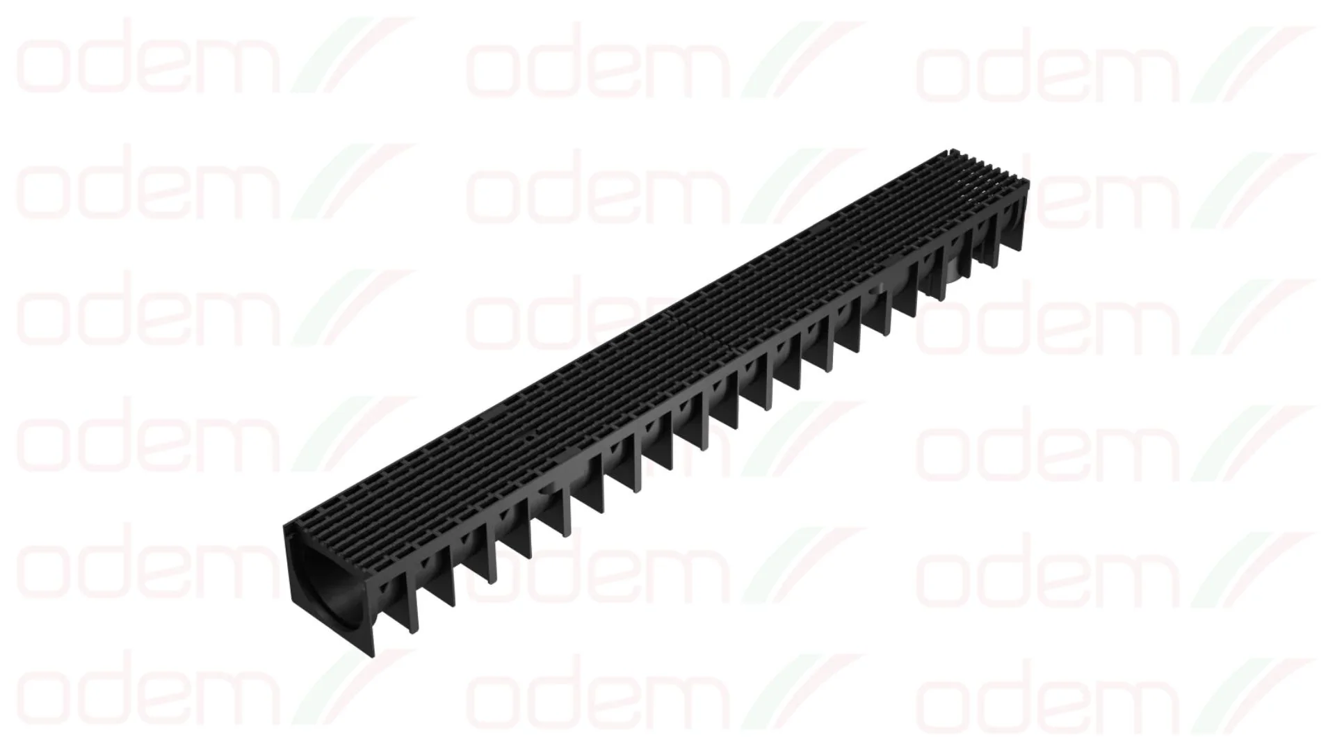 Canal 4YOU com Grelha Plástico Preto Alt.desde 5.45cm - Image 3