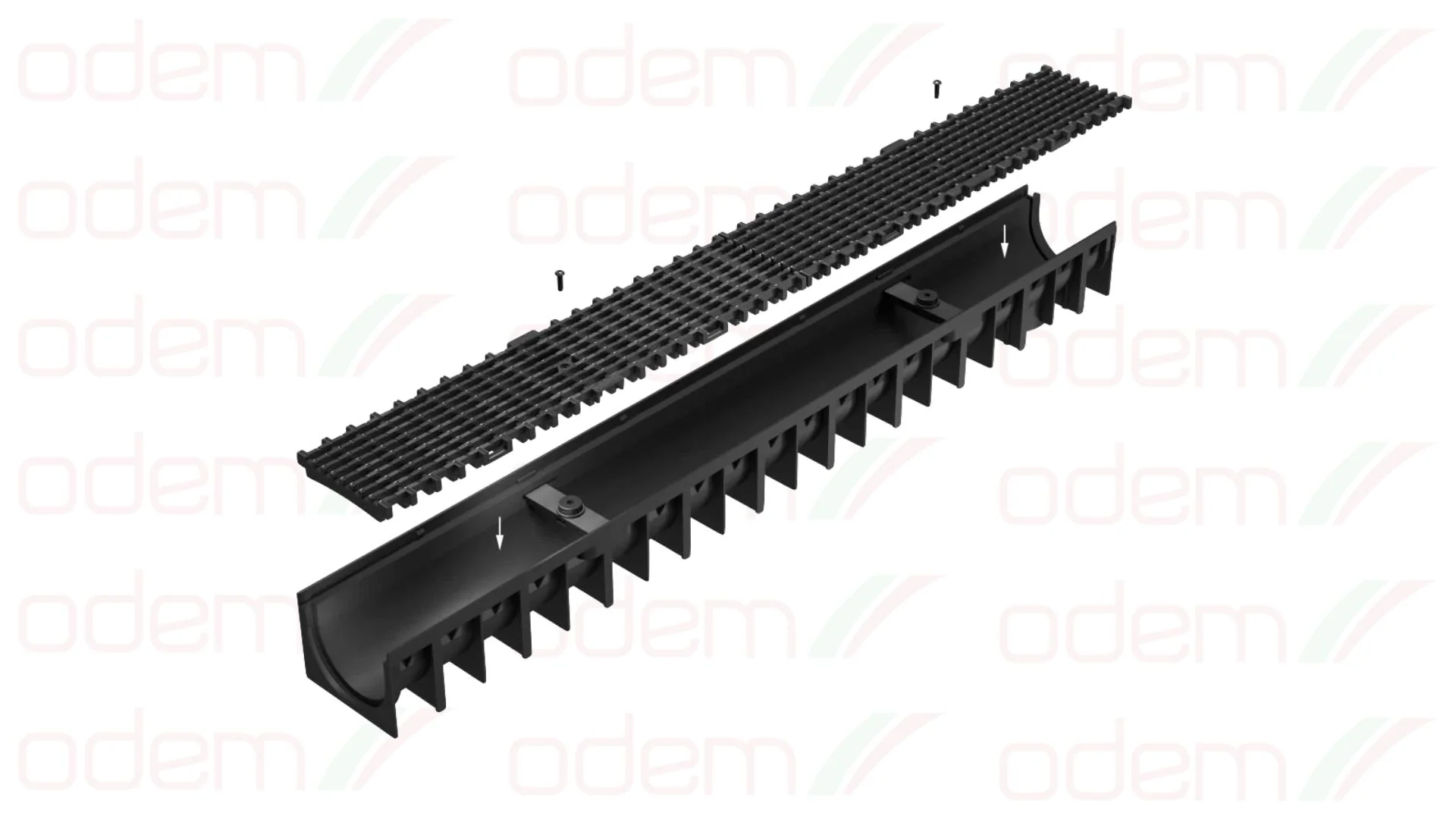 Canal 4YOU com Grelha Plástico Preto Alt.desde 5.45cm - Image 6