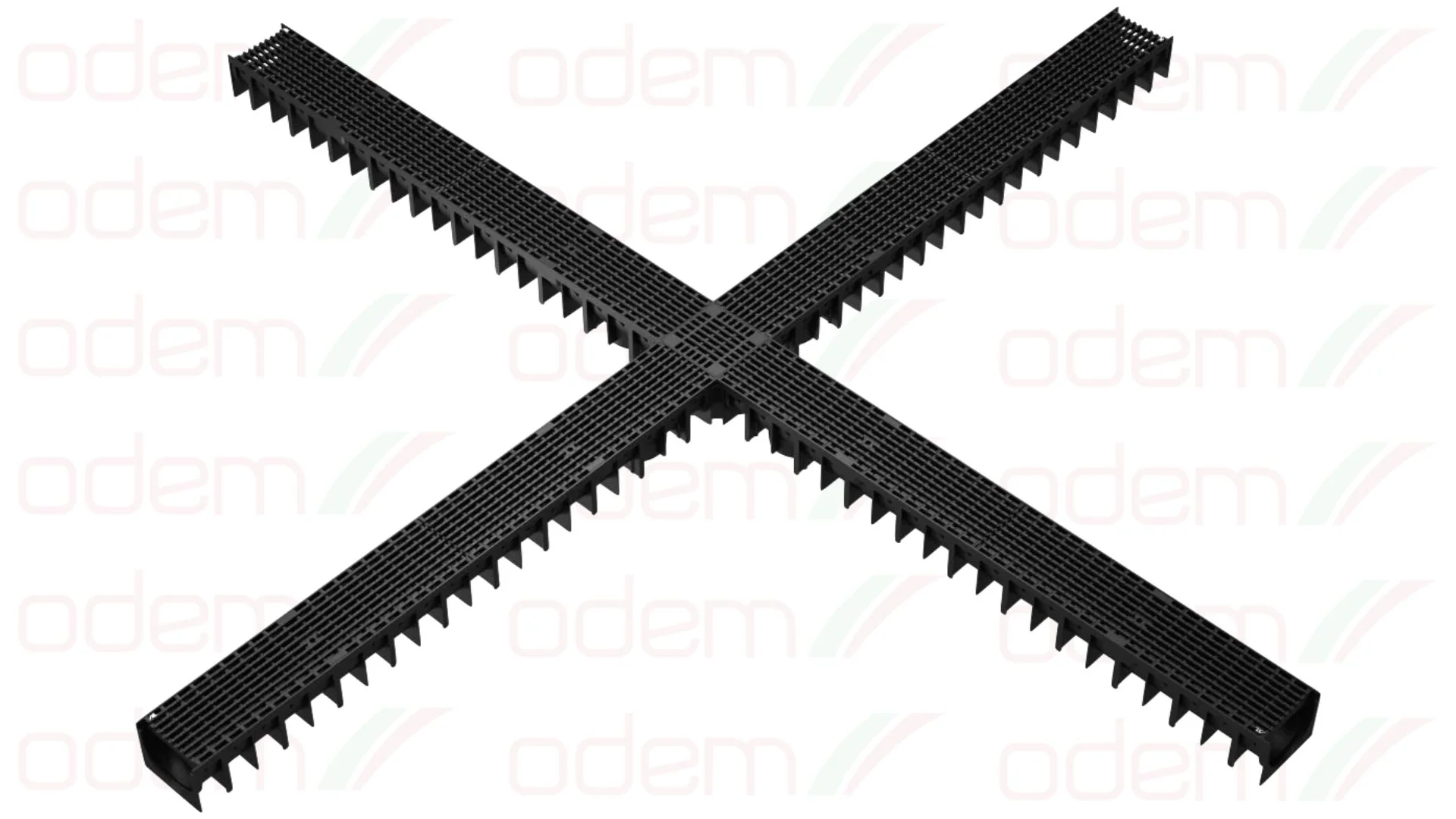 Canal 4YOU com Grelha Plástico Preto Alt.desde 5.45cm - Image 9