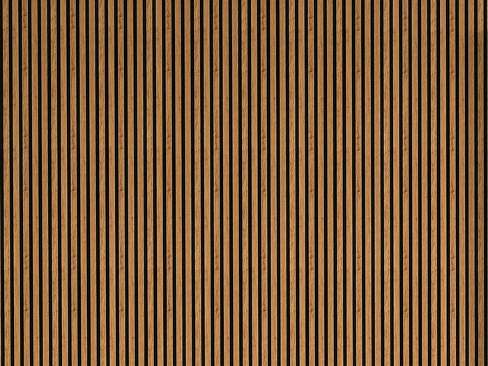 Painel Ripado PS Anti- Humidade 160x2800mm -Madeira fundo preto - Image 4