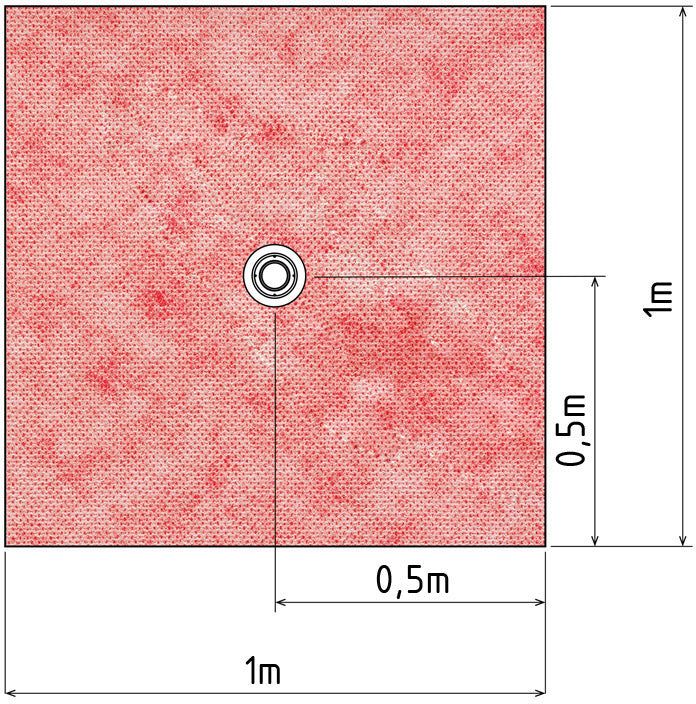 Ralo com Tampa Rebaixada em Inox e Tela Impermeabilizante para Cerâmica - Image 3