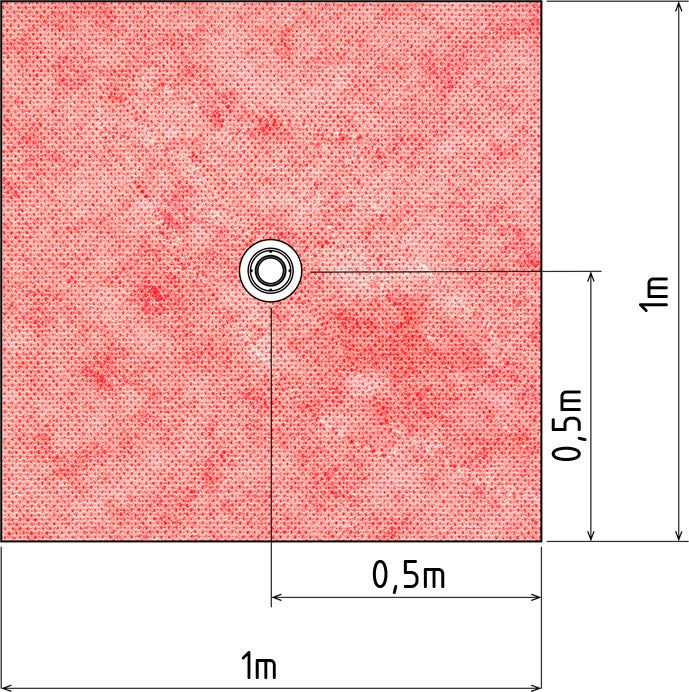 Ralo de Duche com Grelha em Inox e Tela Impermeabilizante - Image 3